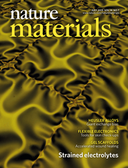 Cover of Nature Materials June 2015